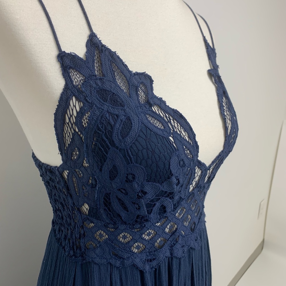 Free People Navy Maxi Dress - Picture 7 of 15